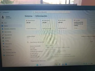 Portátil Lenovo V15-IIL Intel Core i5 gris