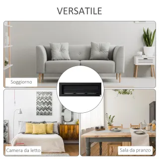 Camino Bioetanolo da Parete a con 3 Serbatoi da 1L