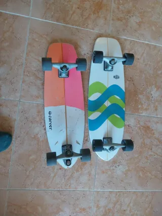 2 Skateboards Carver