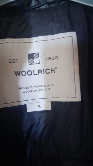 Woolrich Giubbotto Donna Blu Cappuccio