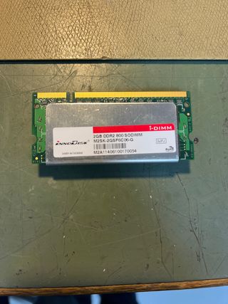 Memoria RAM Innodisk 2GB DDR2 800 SODIMM
