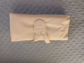 Set de Pinceles de Maquillaje Beige y Dorado