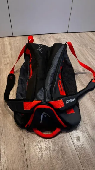 Paletero Head Tour Negro y Naranja.