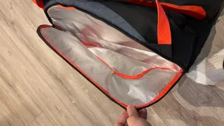 Paletero Head Tour Negro y Naranja.