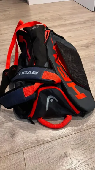 Paletero Head Tour Negro y Naranja.