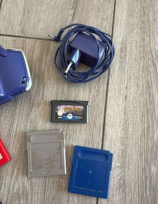 Consola Game Boy Advance Azul + Juegos