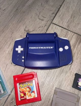 Consola Game Boy Advance Azul + Juegos
