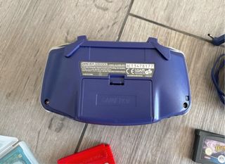 Consola Game Boy Advance Azul + Juegos