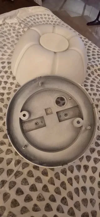 Plafón Techo Glashütte Limburg Blanco