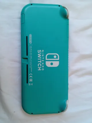 Nintendo Switch Lite + Mario Rabbids + Caricatore