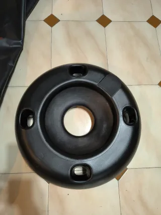Saco de boxeo de pie inflable con muy poco uso