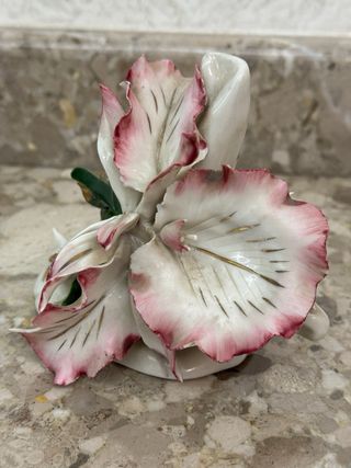 Porcellana artistica Capodimonte fiori