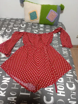 Mono corto estampado lunares