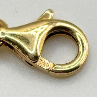 Pulsera Esclava Oro 18K, Figaro, 10.68gr, 21.5cm