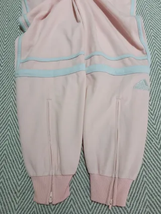 Pantalones Adidas Challenger Rosa y azul