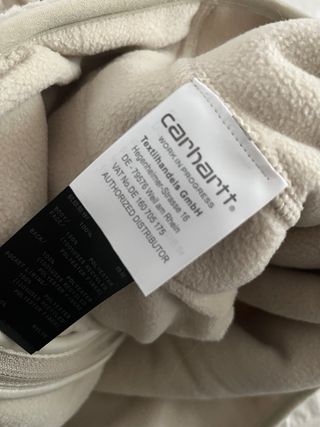 Chaqueta Carhartt Sherpa Crema