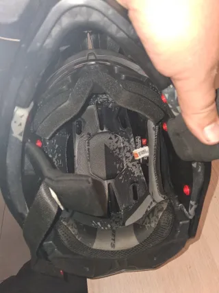 Casco Motocross Negro