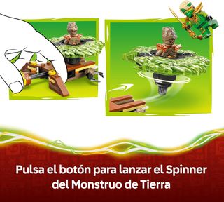 LEGO Ninjago Lloyd vs Monstruo de Tierra