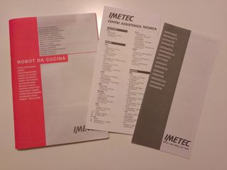 Robot da cucina Dolcevita Imetec