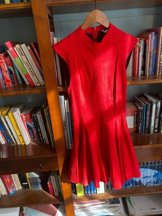 Vestido rojo Zara