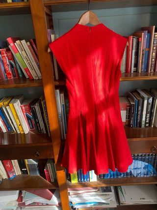Vestido rojo Zara