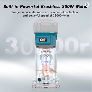 Fresadora Router Inalámbrica 21V Motor brushless