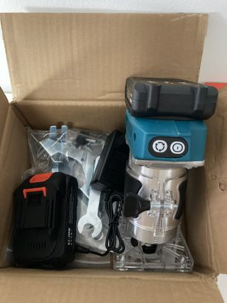 Fresadora Router Inalámbrica 21V Motor brushless