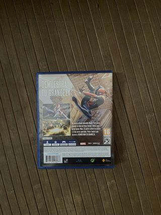PS4 Spider-Man Marvel Juego Acción Aventura