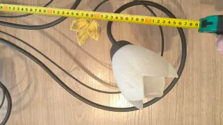 Lámpara de forja con 6 tulipas