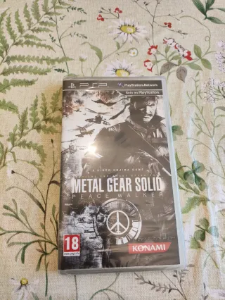 Metal Gear Solid Peace Walker PSP Precintado