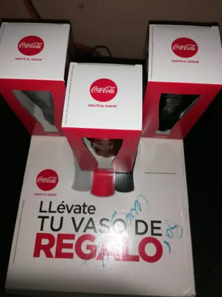 Vasos Coca-Cola Colección