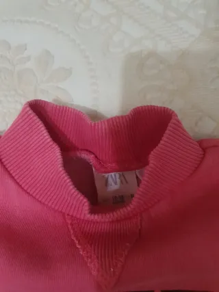 Maglioncino Zara rosa 12-18 mesi