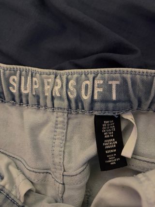 Pantalones Jogger H&M Azul Claro