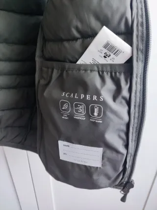 Chaleco Scalpers Verde Oliva para niño de 1'40cm