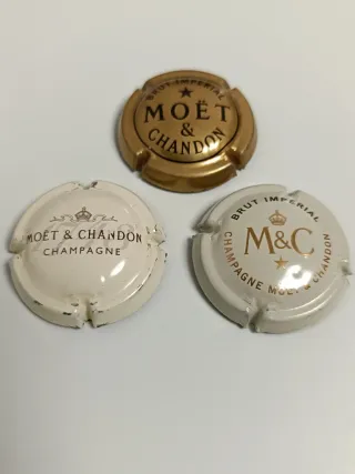 Lote de chapas Chapa Moët & Chandon