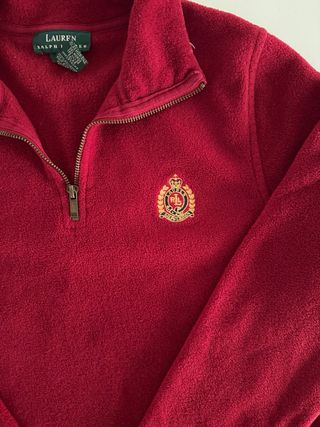 Jersey Ralph Lauren Rojo Logo Escudo