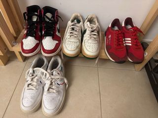 Nike Bambas Negras y Rojas