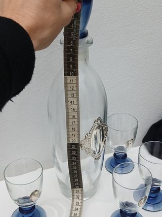 Set Bicchieri e Bottiglia Vintage Made in Italy