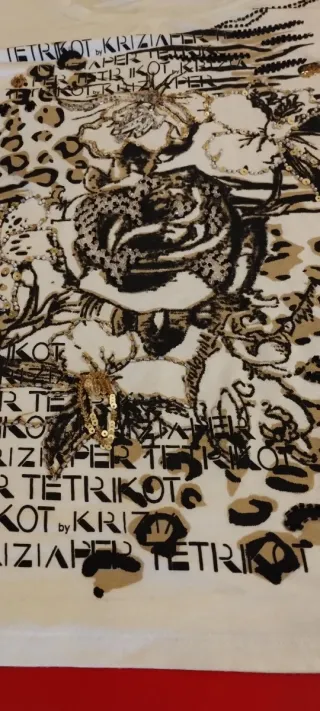 Maglia donna estiva fantasia floreale e animalier