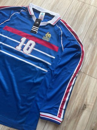 Camiseta Fútbol Zidane 10 Francia