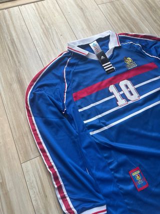 Camiseta Fútbol Zidane 10 Francia