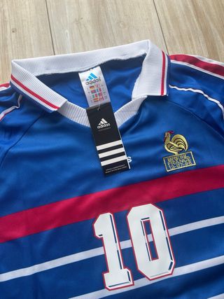 Camiseta Fútbol Zidane 10 Francia