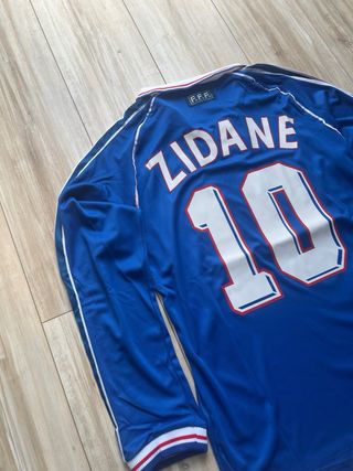 Camiseta Fútbol Zidane 10 Francia