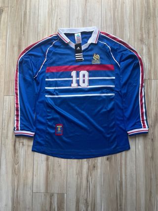Camiseta Fútbol Zidane 10 Francia