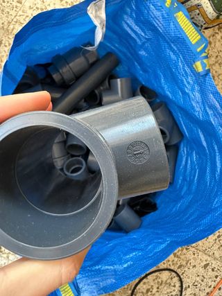 Lote PVC Presión Piscina Conectores Válvulas