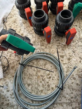 Lote PVC Presión Piscina Conectores Válvulas