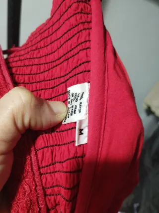 Abito/ sera pizzo e tempestato di pietre e perle.M