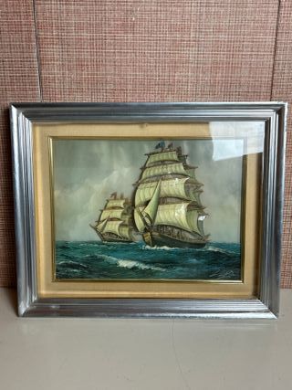 Pareja Cuadros antiguos L. López