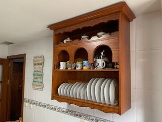 Platero de cocina de madera