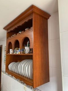 Platero de cocina de madera